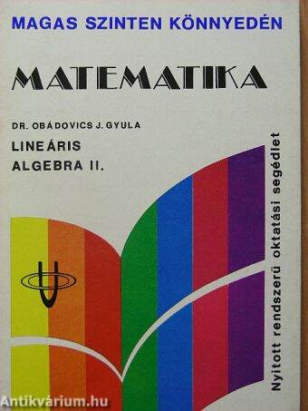 Matematika - Lineáris algebra II.