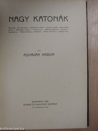 Nagy katonák