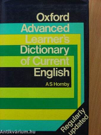 Oxford Advanced Learner's Dictionary of Current English