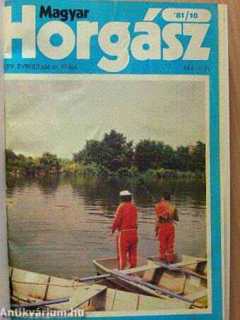 Magyar Horgász 1981, 1983 (nem teljes évfolyamok)/1984-1985. január-december