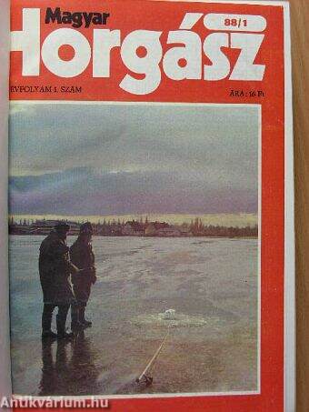 Magyar Horgász 1988, 1990. január-december/1989, 1991 (nem teljes évfolyamok)