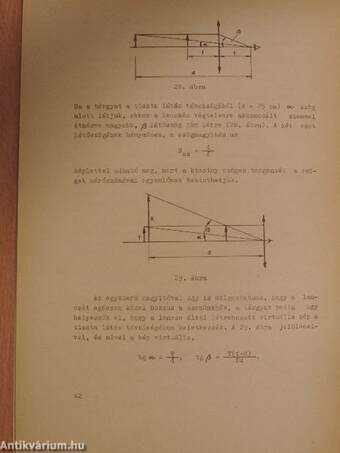 Kísérletek a geometriai fénytanból