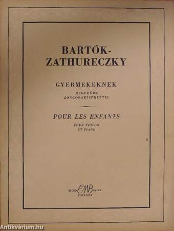 Bartók-Zathureczky gyermekeknek