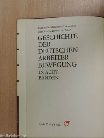 Geschichte der Deutschen Arbeiterbewegung 7.