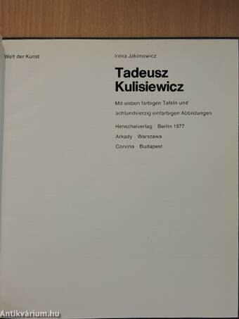 Tadeusz Kulisiewicz 