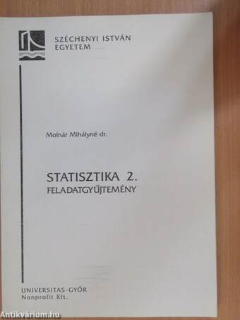 Statisztika 2. - Feladatgyűjtemény