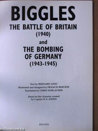 Biggles and the Battle of Britain (1940) and the bombing of Germany (1943-1945)