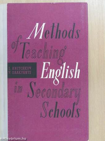 Methods of Teaching English in Secondary Schools