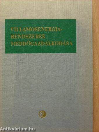 Villamosenergia-rendszerek meddőgazdálkodása