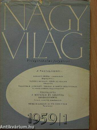 Nagyvilág 1959. január