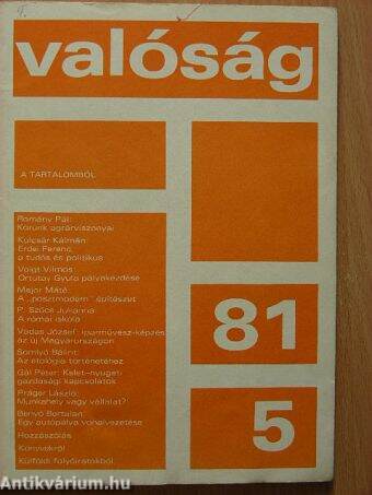 Valóság 1981. május