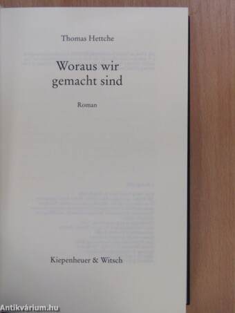 Woraus wir gemacht sind