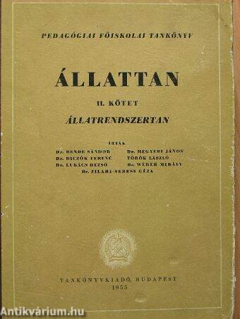 Állattan II.