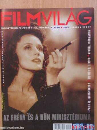 Filmvilág 2002. (nem teljes évfolyam)