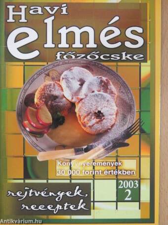 Havi elmés főzőcske 2003/2