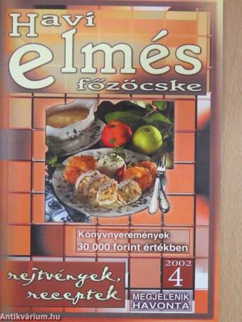 Havi elmés főzőcske 2002/4