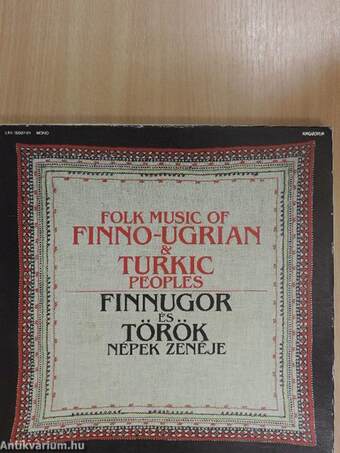 Finnugor és török népek zenéje - 3 hanglemezzel