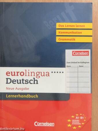 Eurolingua Deutsch - Lernerhandbuch