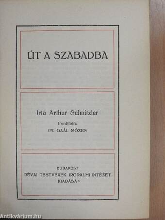 Út a szabadba I-II.