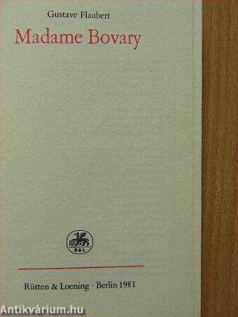 Madame Bovary