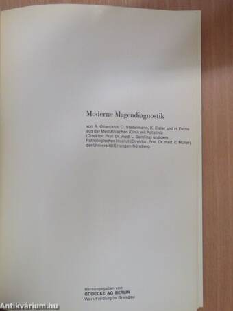 Moderne Magendiagnostik