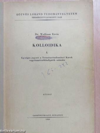 Kolloidika I.