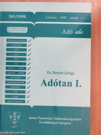 Adótan I.