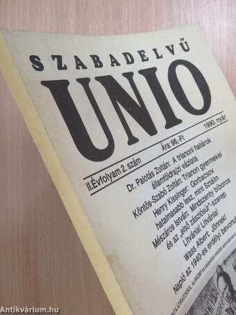 Szabadelvű unio 1990. nyár