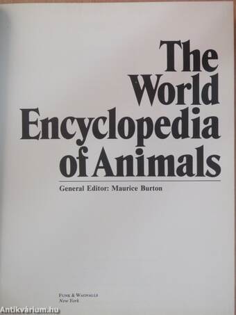 The World Encyclopedia of Animals