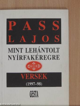 Mint lehántolt nyírfakéregre