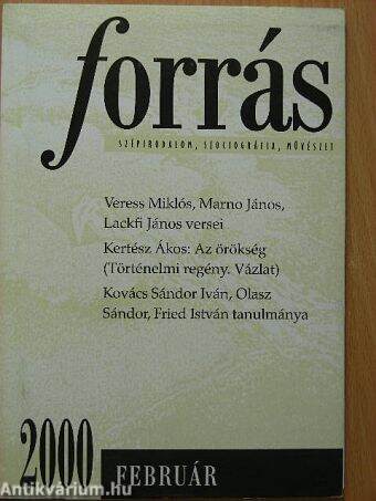 Forrás 2000. február