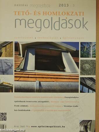 Tető- és Homlokzati Megoldások 2013/3