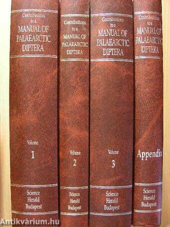 Contributions to a Manual of Palaearctic Diptera 1-3. + Appendix
