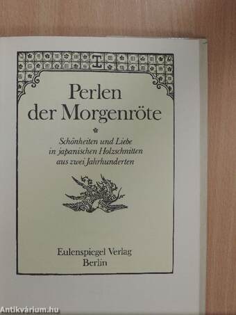 Perlen der Morgenröte