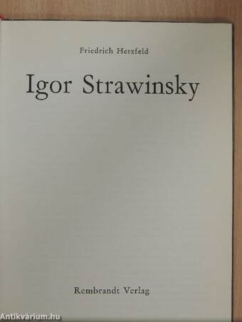 Igor Strawinsky