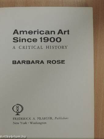 American Art Since 1900