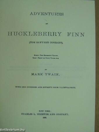 Adventures Of Huckleberry Finn (minikönyv)