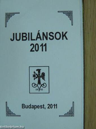 Jubilánsok 2011 (minikönyv)