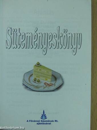 Süteményeskönyv