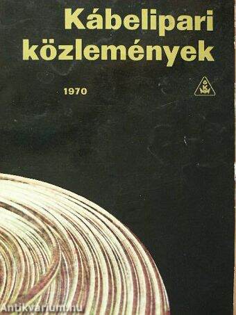 Kábelipari Közlemények 1970.