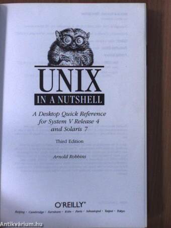 Unix in a Nutshell