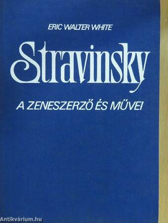 Stravinsky (dedikált példány)