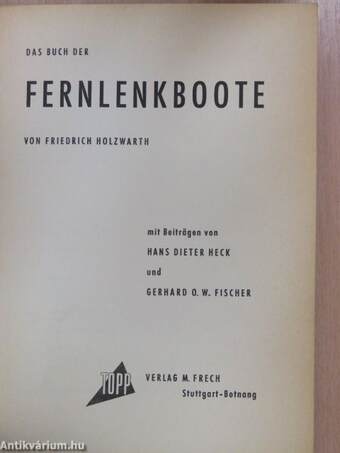 Das Buch der Fernlenkboote