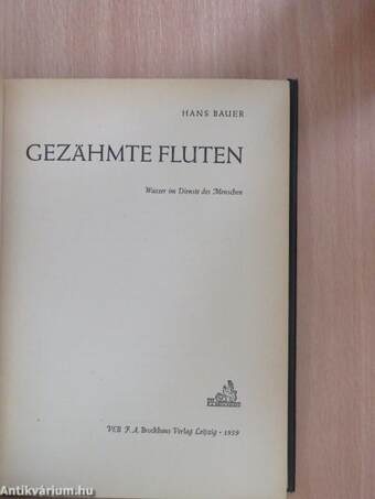 Gezähmte Fluten