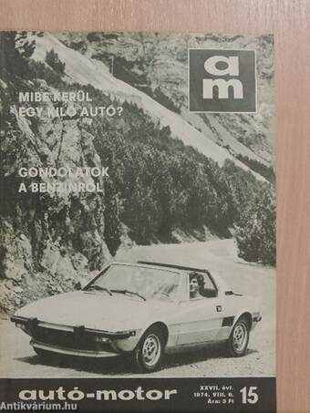 Autó-Motor 1974. augusztus 6.