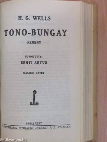 Tono-Bungay I-II.