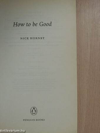 How to be Good