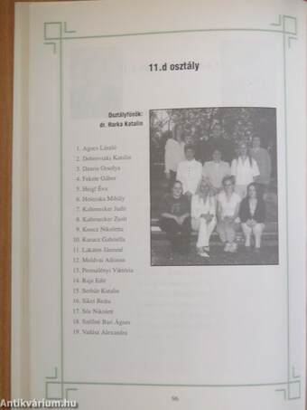 Pestszentlőrinc-Pestszentimrei Felnőttek Gimnáziuma és Továbbképző Központja évkönyv 2005