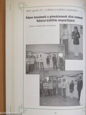 Pestszentlőrinc-Pestszentimrei Felnőttek Gimnáziuma és Továbbképző Központja évkönyv 2005