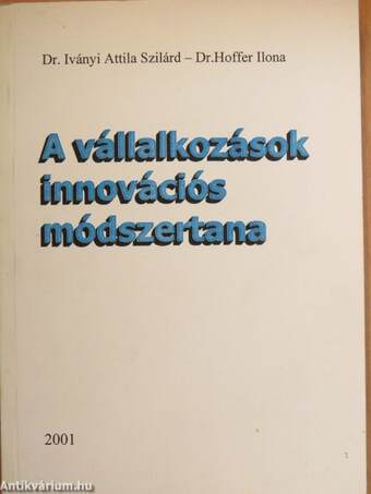 A vállalkozások innovációs módszertana 2001